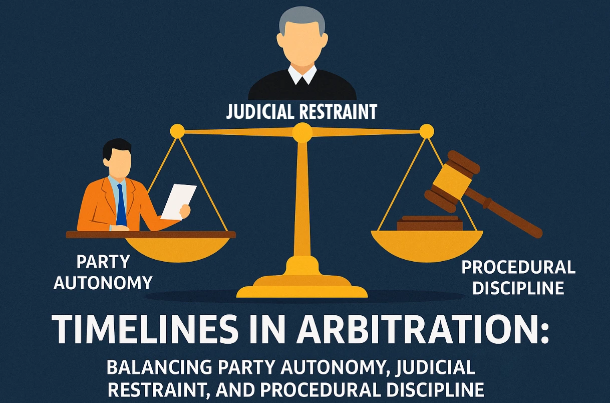 Timelines in Arbitration: Balancing Party Autonomy, Judicial Restraint, and Procedural Discipline