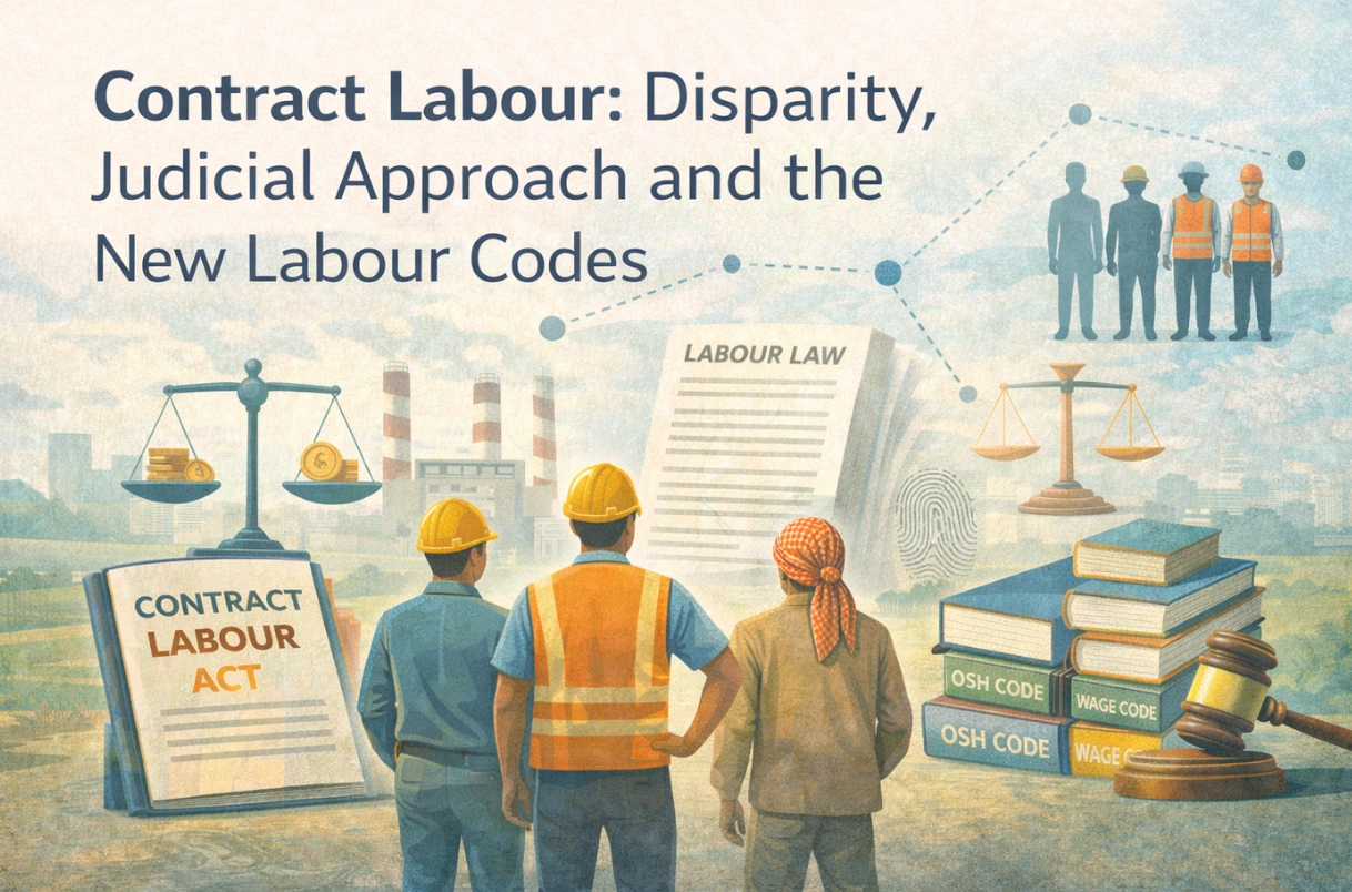 Contract Labour: Disparity, Judicial Approach and the New Labour Codes