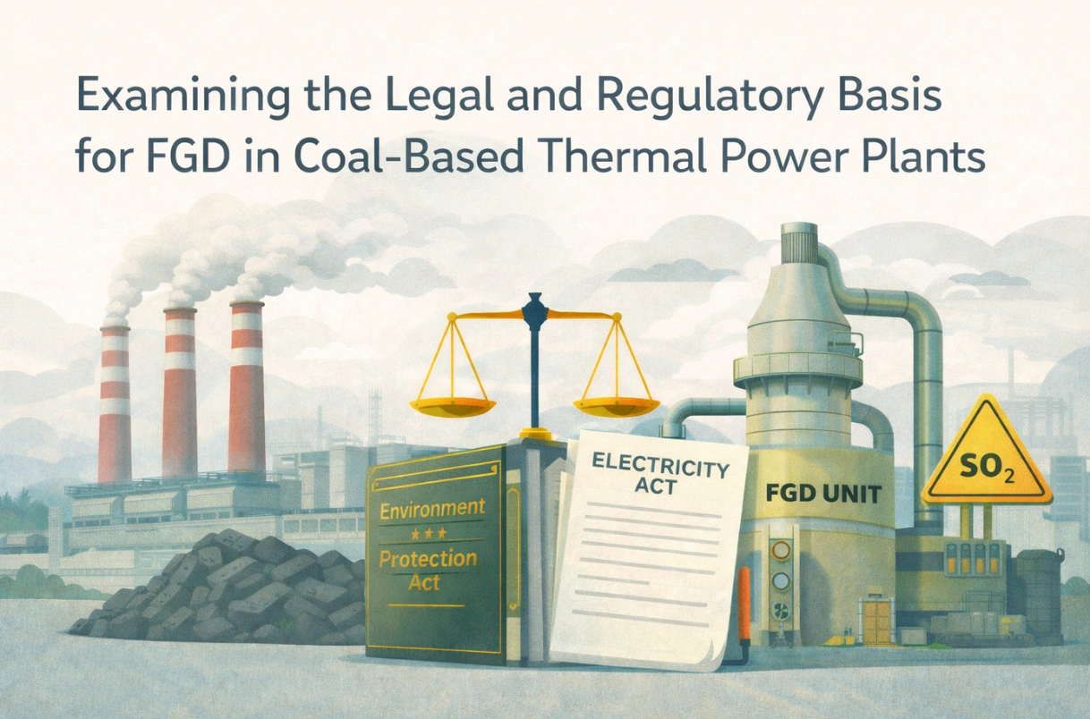 Examining the Legal and Regulatory Basis for FGD in Coal-Based Thermal Power Plants