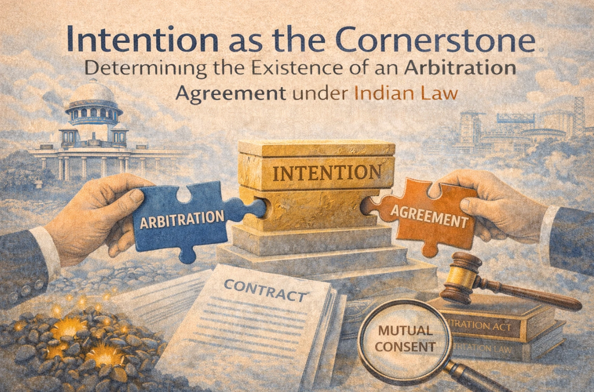 Intention as the Cornerstone: Determining the Existence of an Arbitration Agreement under Indian Law
