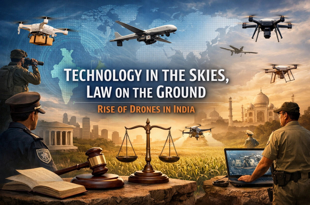 TECHNOLOGY IN THE SKIES, LAW ON THE GROUND: RISE OF DRONES IN INDIA