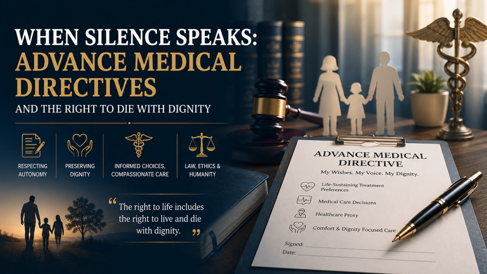 When Silence Speaks: Advance Medical Directives and the Right to Die with Dignity (Who Decides When You Cannot?)