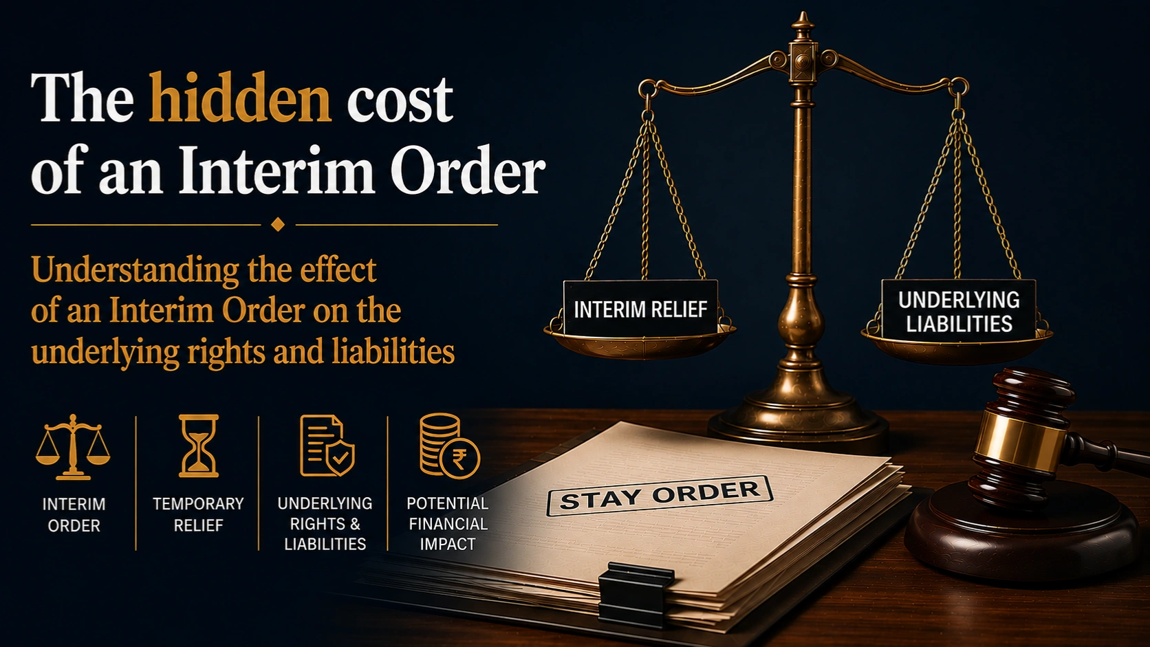 The hidden cost of an Interim Order: understanding the effect of an Interim Order on the underlying rights and liabilities