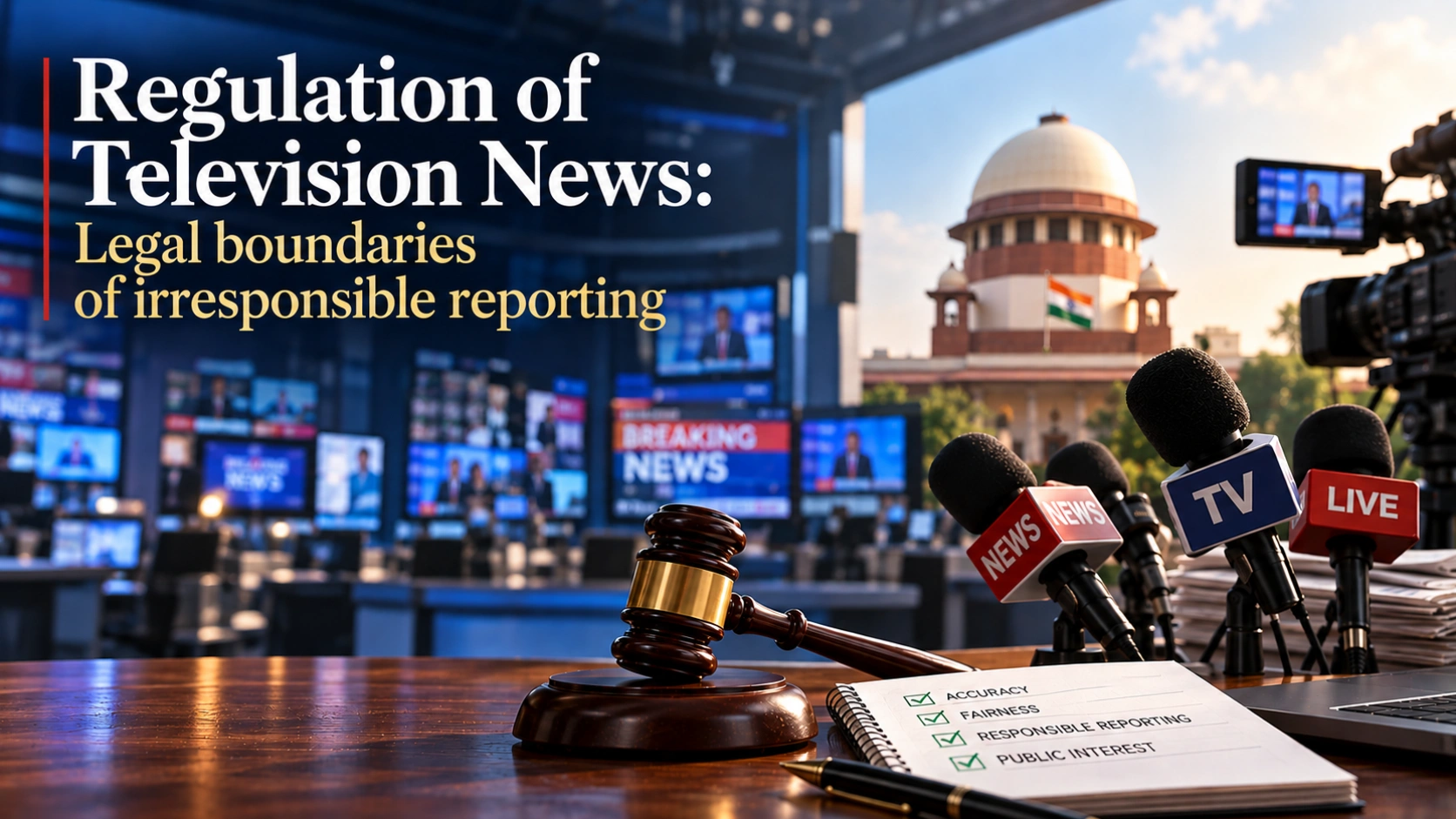 Regulation of Television News: Legal boundaries of irresponsible reporting